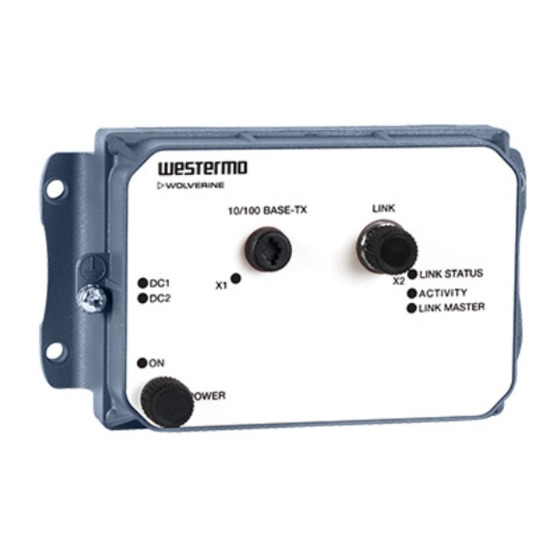 Westermo DDW-02-B1 Manual