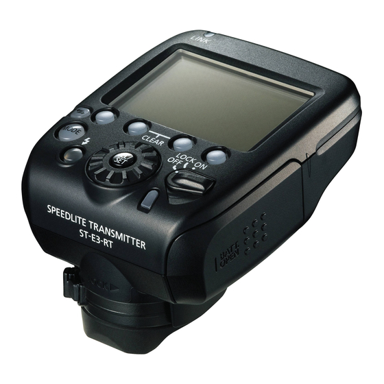 Canon ST-E3-RT Manuals