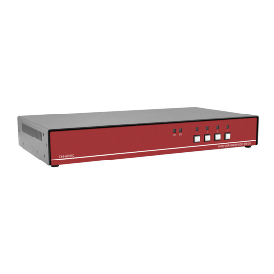 SEKURYX CK4-HP102C Manuals