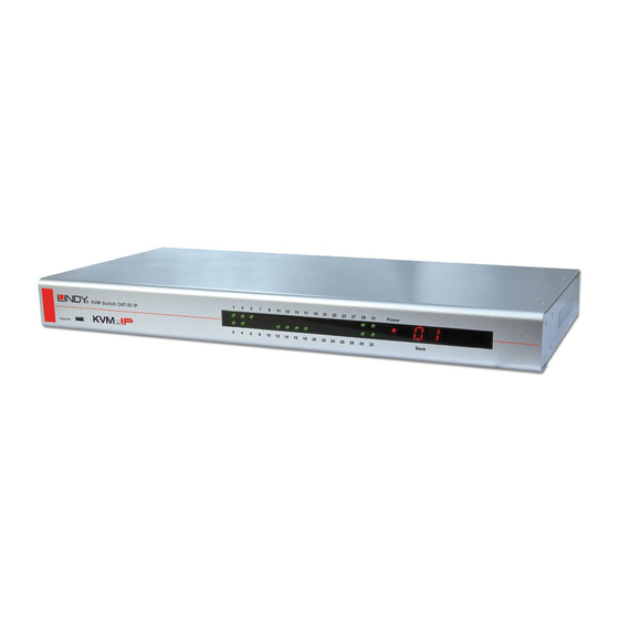 Lindy CAT-16 IP User Manual