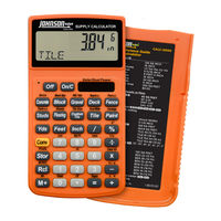 Johnson CALC-0000 Instruction Manual