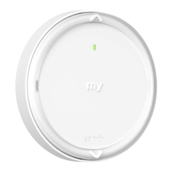 SOMFY ACT FOR GREEN Amy 1 io Manuals