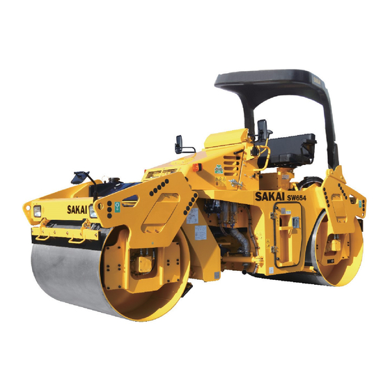 Sakai SW654 Shop Manual
