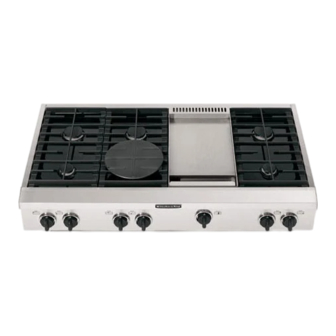 KitchenAid KGCP483KSS - 48" Commercial-Style Gas Cookto Parts List