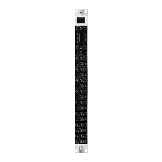 Behringer Eurorack Pro RX1602 User Manual