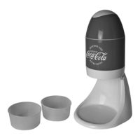 Nostalgia ISM800COKE Instructions And Recipes Manual