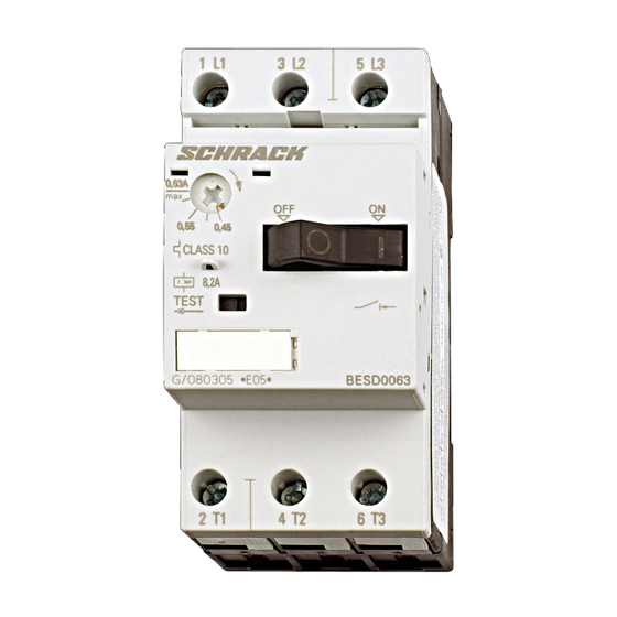 Schrack BESD Series Operating Instructions