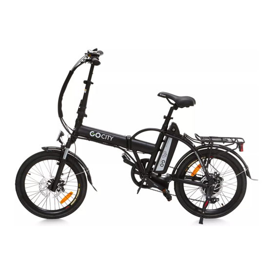 GoPowerBike GoCity Owner's Manual