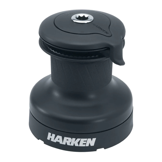 Harken Powered Performa 60.3 STP E Installation And Maintenance Manual
