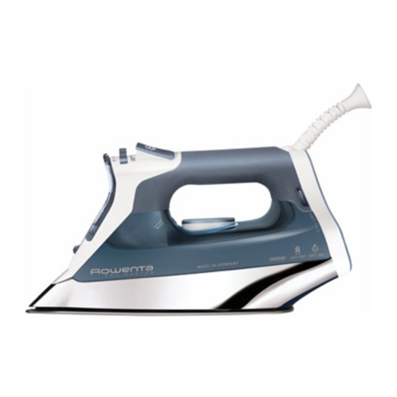 Rowenta PRO MASTER DW8110F1 Manual