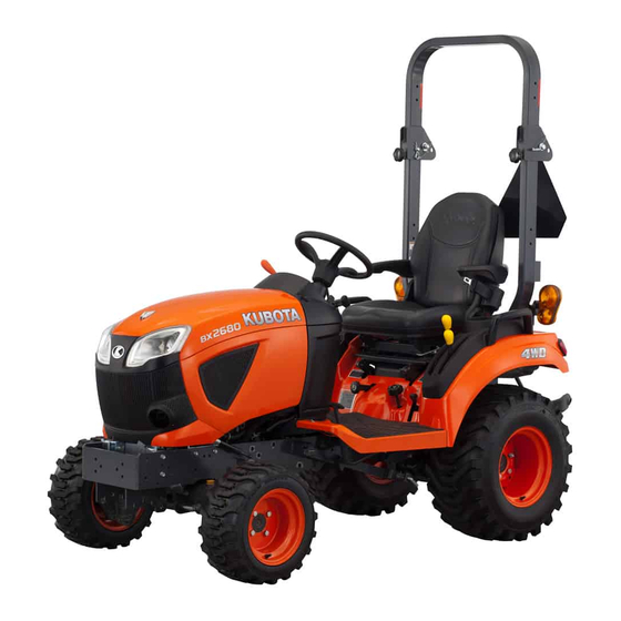 Kubota BX1880 Operator's Manual