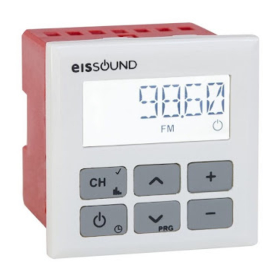 KBSOUND EISSOUND 32801 Quick Reference Manual