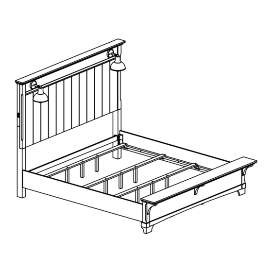 Bob's Furniture CHARLESTON KING BED 20069854 Assembly Instructions