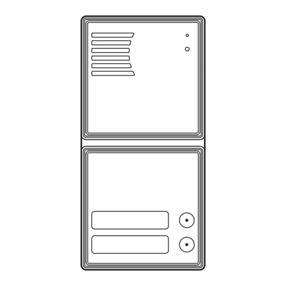 urmet domus 1083/9 Instruction Manual