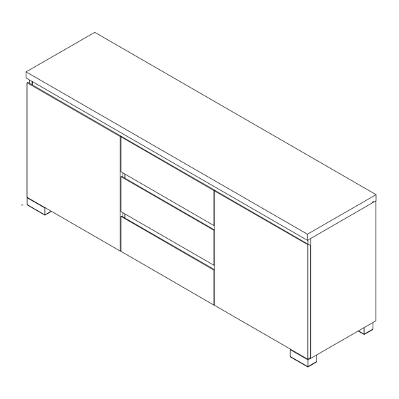 Meubilair ELARA 5344-WHT Manuals