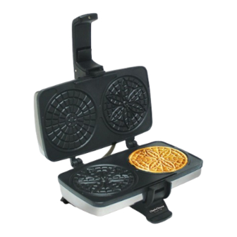 Chef's Choice PizzellePro Toscano 834 Instructions & Recipes