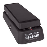 Rocktron CLASSIC WAH PEDAL Manual