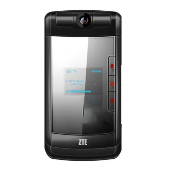 Zte F260 User Manual