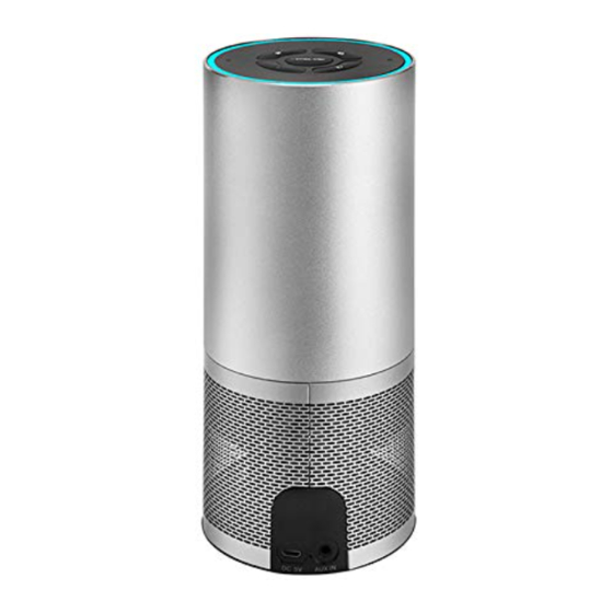 Avgo smart speaker with sales alexa manual