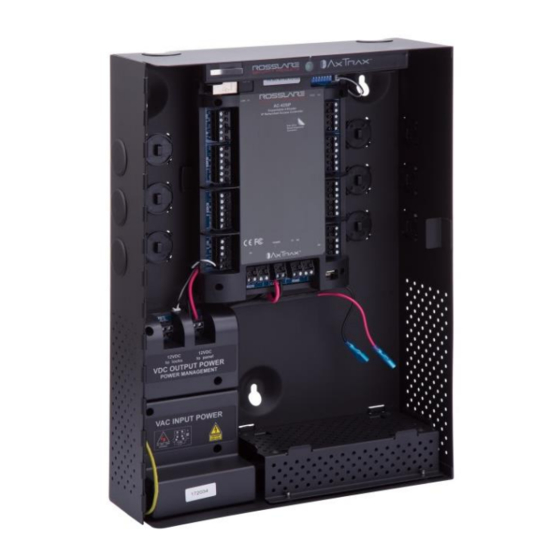 ROSSLARE AC-425X-B SERIES CONTROL PANEL INSTALLATION AND USER MANUAL ...