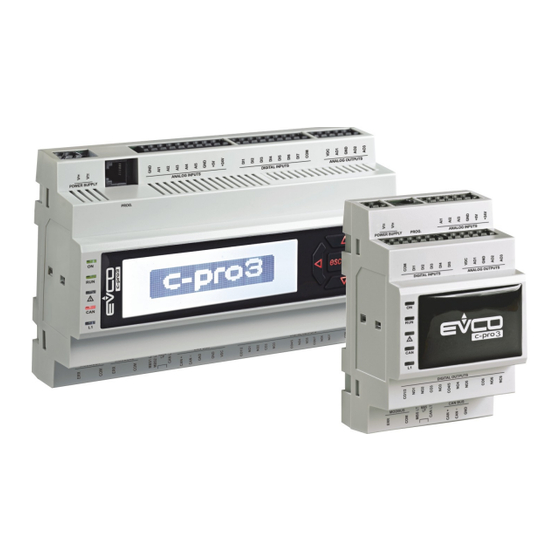 Evco c-pro 3 Series Hardware Manual