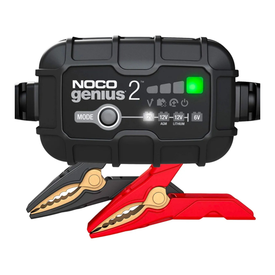 NOCO Genius GENIUS2UK User Manual & Warranty