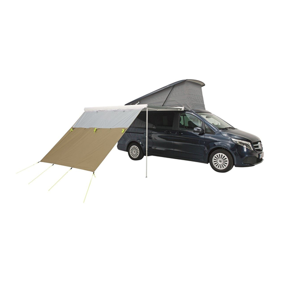 Outwell Active HILLCREST TARP Quick Start Manual