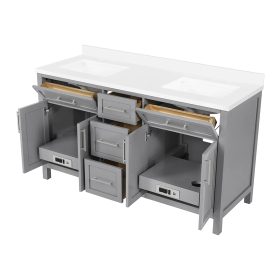 Allen + Roth BRINKHAVEN 60AG Installation Manual