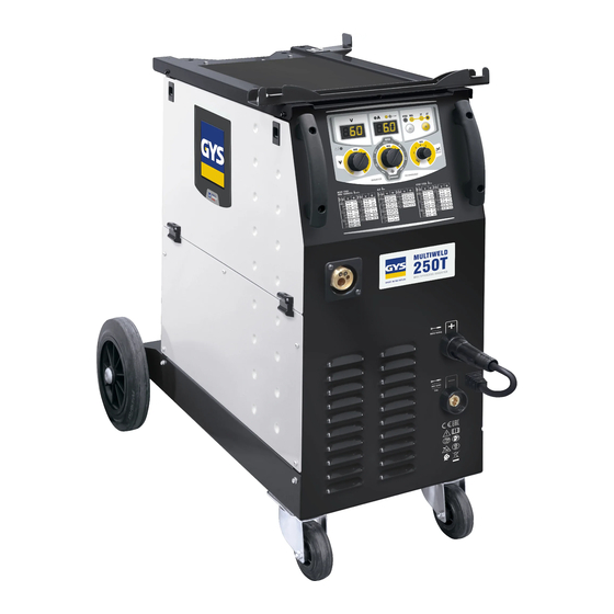 GYS MULTIWELD 320T MMA Welding Machine Manuals