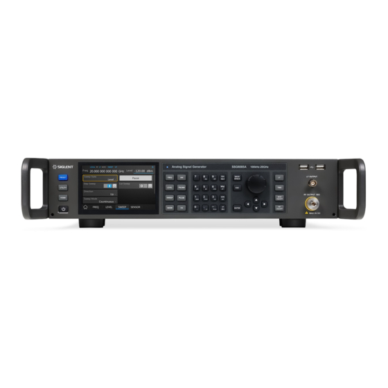 SIGLENT SSG6080A Series Programming Manual
