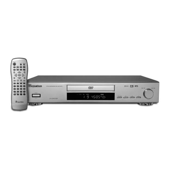 CyberHome Cyber Home CH-DVD500 Owner's Manual