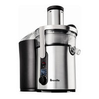 Breville the Juice Fountain BJE510XL Instruction Book