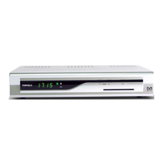 Topfield TF 6000 COT User Manual