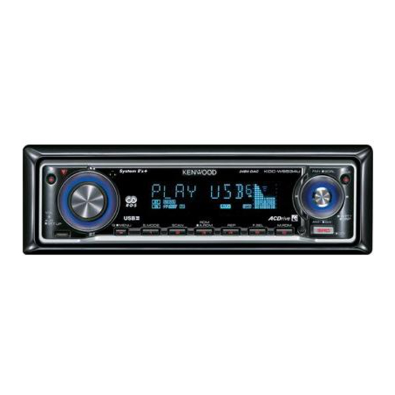 Kenwood KDC-MP632U Service Manual
