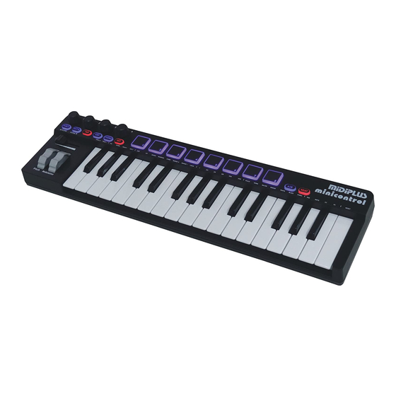 midiplus minicontrol Owner's Manual