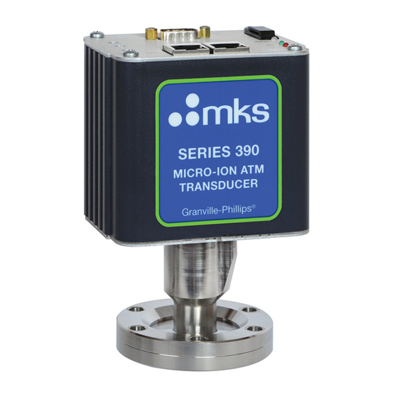 MKS 390 Series Instruction Manual
