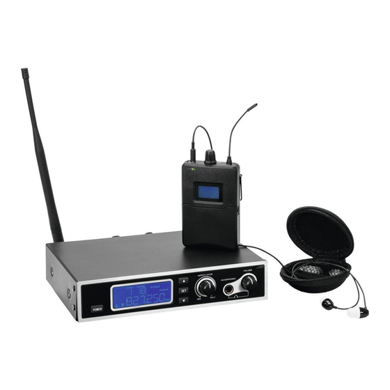 Omnitronic IEM-1000 User Manual