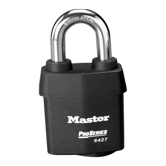 Masterlock ProSeries 6230 Technical Manual