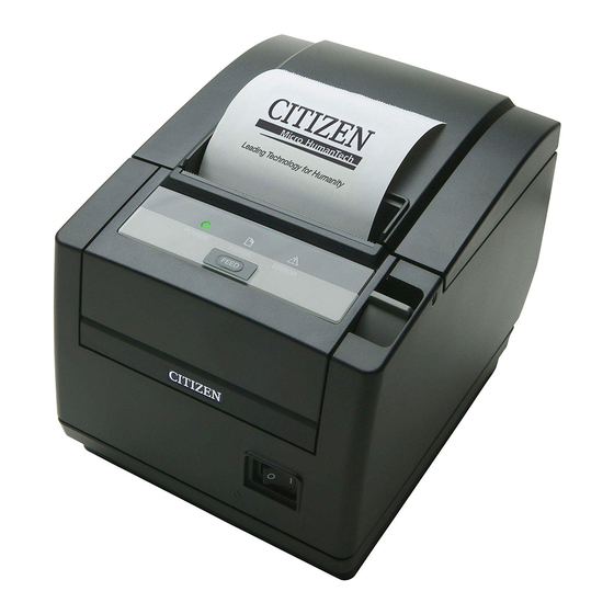 Citizen CT-S601II User Manual