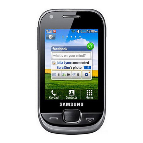 Samsung GT-S3770Y User Manual