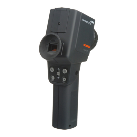 Gossen MetraWatt MAVO-SPOT 2 Operating Instructions Manual
