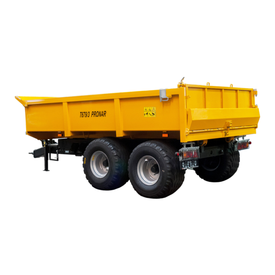 PRONAR T679/3 Operator's Manual