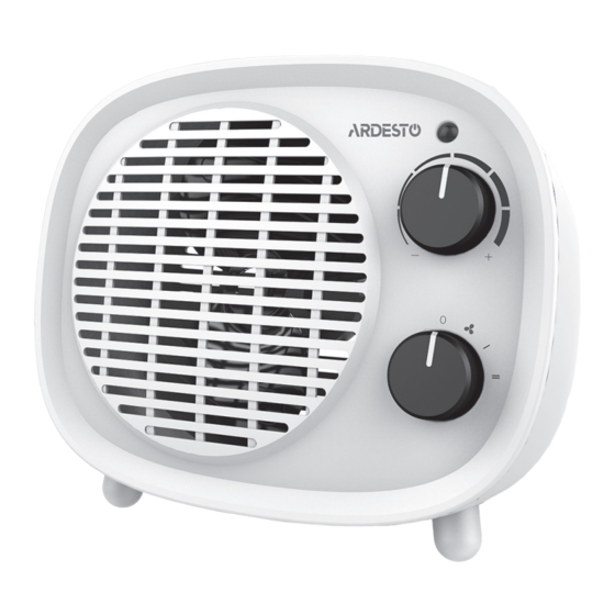 User Manuals: ARDESTO FHY-2000WB Compact Fan Heater