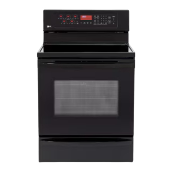 LG LSC5683WB Installation Manual