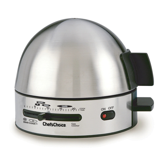 Chef's Choice 810 User Manual