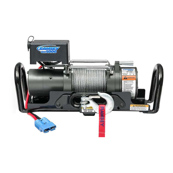 RAMSEY WINCH Quick-Mount QM5000H Manuals