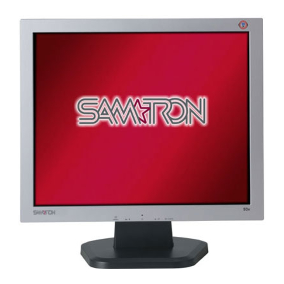 Samsung Samtron 74V User Manual