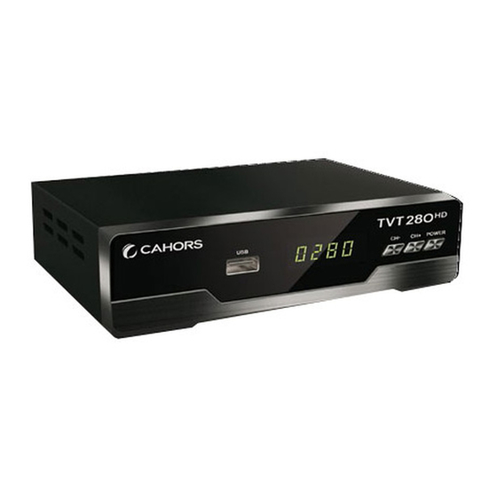 cahors TVT 280 HD User Manual