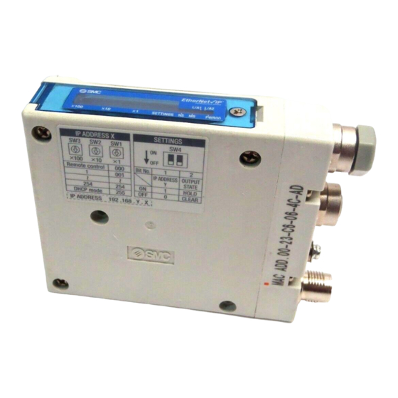 SMC Networks DeviceNet EX260 Series Operation Manual