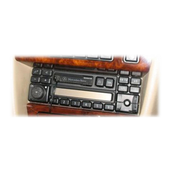 Mercedes-Benz A2D-MBR Quick Installation Manual